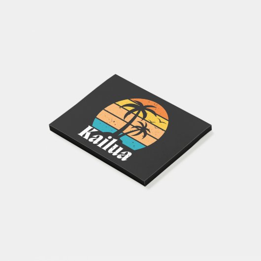 Kailua Retro Post-it® Notes (Schuin)