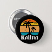 Kailua Retro  Ronde Button 5,7 Cm (Voorkant /achterkant)