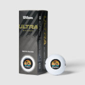 Kailua Retro Vintage Golfballen (Verpakking)