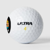 Kailua Retro Vintage Golfballen (Logo)