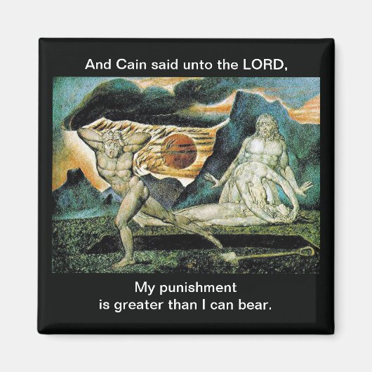 Kaïn en Abel - Magneet (Voorkant)