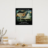 Kain en Abel - Poster (Keuken)