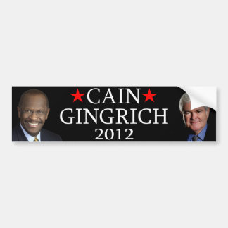 Kain/Gingrich Bumpersticker