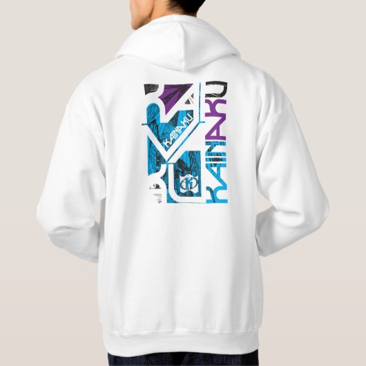 Kainaku mannen hoodie (Achterkant)