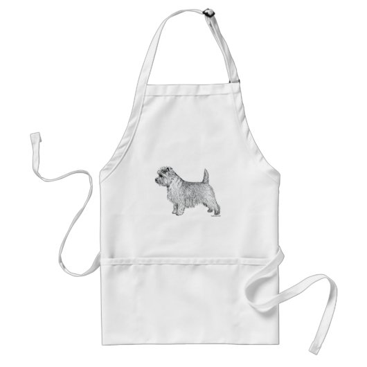 Kairn Terrier Side Standaard Schort (Voorkant)