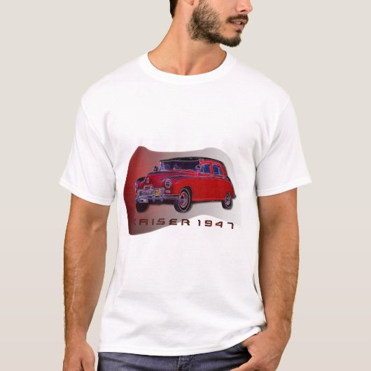 Kaiser Classic Car 1947 T-shirt (Voorkant)