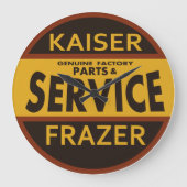 Kaiser Frazer Service teken Grote Klok (Voorkant)