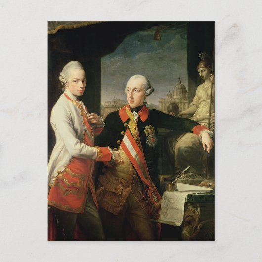 Kaiser Joseph II Briefkaart (Voorkant)