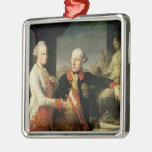 Kaiser Joseph II Metalen Ornament (Links)