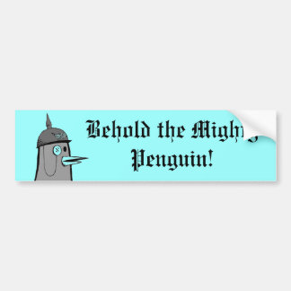 Kaiser Penguin Bumpersticker