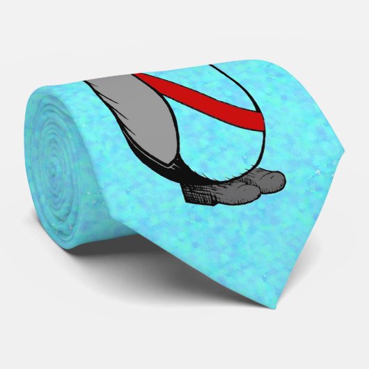 Kaiser Penguin Stropdas (Opgerold)