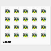Kaiser Wapenschild (Familie Crest) Ronde Sticker (Vel)