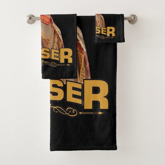 Kaiser Wilhelm Herdenkings Duits Keizerrijk Bad Handdoek (Insitu)