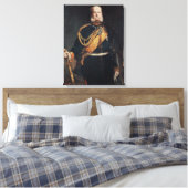 Kaiser Wilhelm I Canvas Afdruk (Insitu (Slaapkamer))