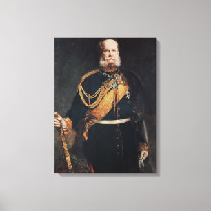 Kaiser Wilhelm I Canvas Afdruk