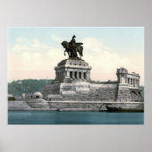 Kaiser Wilhelm I Statue Poster (Voorkant)