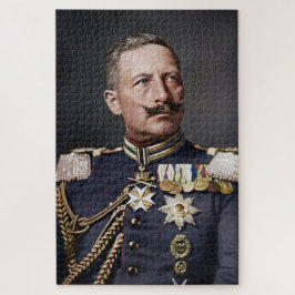 Kaiser Wilhelm II 1908 gekleurd Legpuzzel