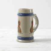 Kaiser Wilhelm II Beer Stein Bierpul (Voorkant rechts)