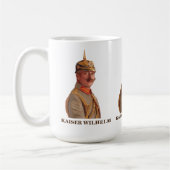 Kaiser Wilhelm II, keizer van Duitsland Geschenk M Koffiemok (Links)