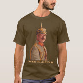 Kaiser Wilhelm II, keizer van Duitsland T-Shirt (Voorkant)