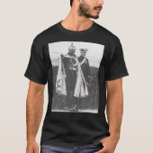 Kaiser Wilhelm II met een jonge Winston Churchill  T-shirt (Voorkant)