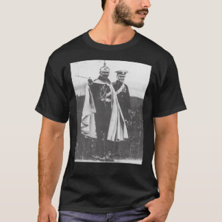 Kaiser Wilhelm II met een jonge Winston Churchill  T-shirt