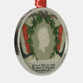 Kaiser Wilhelm II Metalen Ornament (Rechts)