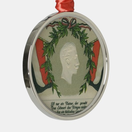 Kaiser Wilhelm II Metalen Ornament (Rechts)