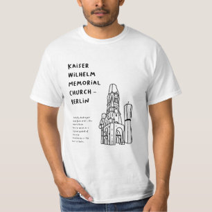 Kaiser Wilhelm Memorial Church, Berlijn T-shirt