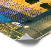 Kaiser Wilhelm Memorial Church in Berlijn Poster (Hoek)