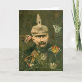 Kaiser Wilhelm Surreal Greetings Kaart (Voorkant)