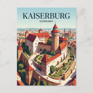 Kaiserburg Duitsland Briefkaart