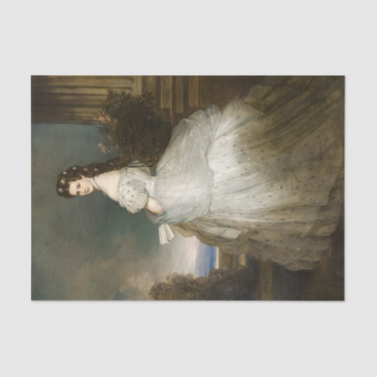 Kaiserin Elisabeth van Franz Xaver Winterhalter Tissuepapier (Voorkant)