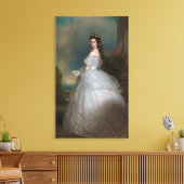 Kaiserin Elisabeth von Österreich – Sisi Canvas Afdruk (Insitu (Woonkamer))