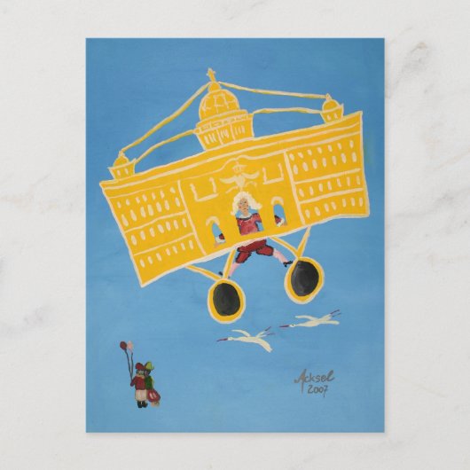 Kaiserliche Luftpost Briefkaart (Voorkant)