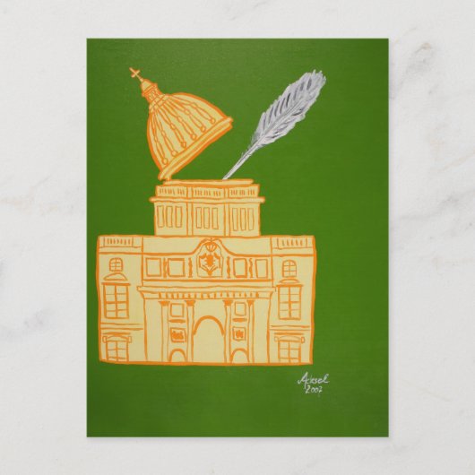 Kaiserliches Tintfass Briefkaart (Voorkant)