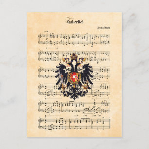 Kaiserlied, Oostenrijkse keizersnede Briefkaart