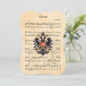 Kaiserlied, Oostenrijkse keizersnede Feestdagenkaart (Staand voorkant)