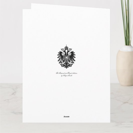 Kaiserlied, Oostenrijkse keizersnede Kaart (Achterkant)