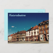 Kaiserslautern, Duitsland Briefkaart (Voorkant / Achterkant)