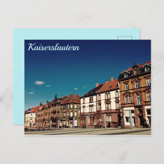 Kaiserslautern, Duitsland Briefkaart (Voorkant / Achterkant)