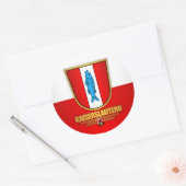 Kaiserslautern Ronde Sticker (Envelop)