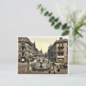 Kaiserstrasse, Frankfurter worstje op Leiding Briefkaart (Staand voorkant)