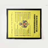 Kaisertum Oesterreich Wandkleed (Voorkant (horizontaal))