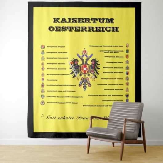 Kaisertum Oesterreich Wandkleed (In situ)
