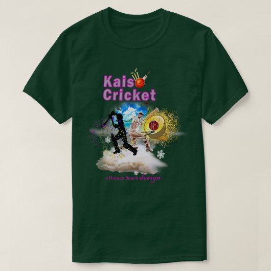 Kaiso Cricket, cricket T-shirt (Design voorkant)