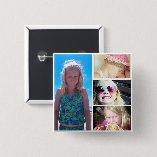 Kaitin's Foto Button (Voorkant /achterkant)