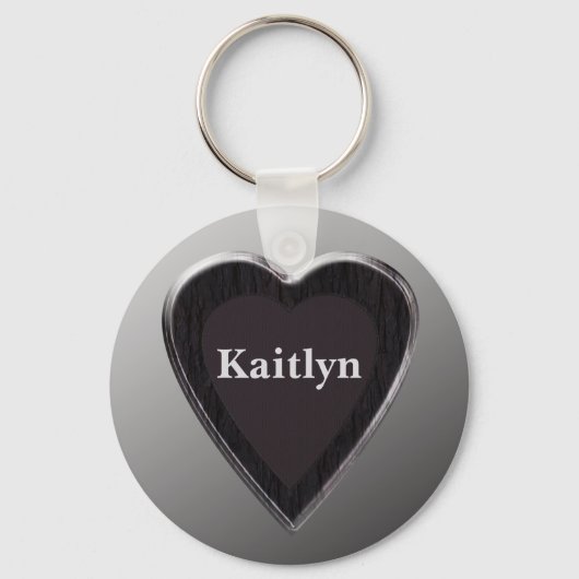 Kaitlyn Heart Keychain (Voorkant)