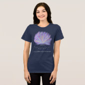 KAITLYN-peptide, toverboek, aangepaste tekst, donk Tri-Blend Shirt (Voorkant volledig)