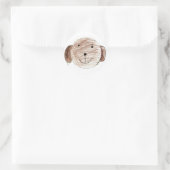Kaitlyn: Round Sticker (Tas)